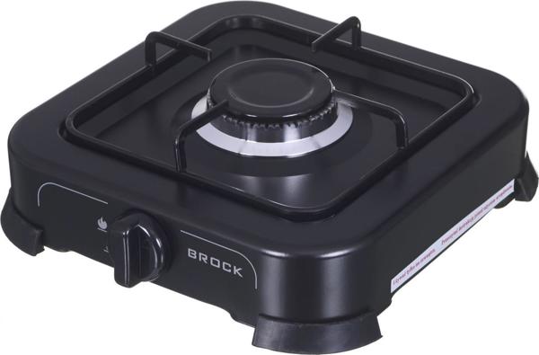 Brock Σόμπα υγραερίου μονού καυστήρα GS2001BK Brock μαύρο 8544083 4752131001178