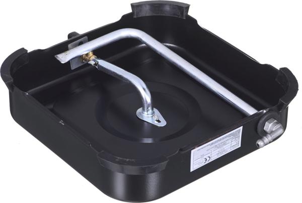 Brock Σόμπα υγραερίου μονού καυστήρα GS2001BK Brock μαύρο 8544083 4752131001178
