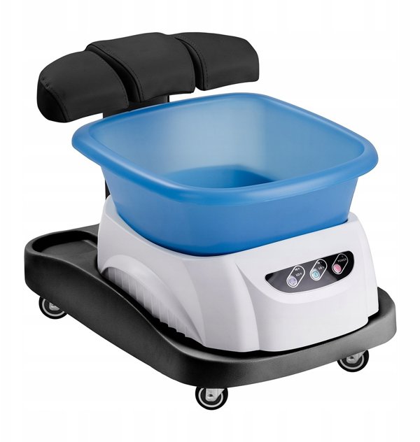 Brodzik Azzurro με μασάζ και μαύρο τραπεζάκι