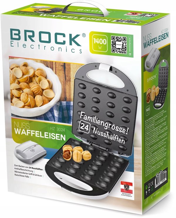 BROCK HZ 3024 Riekstiņu formas pagatavotājs