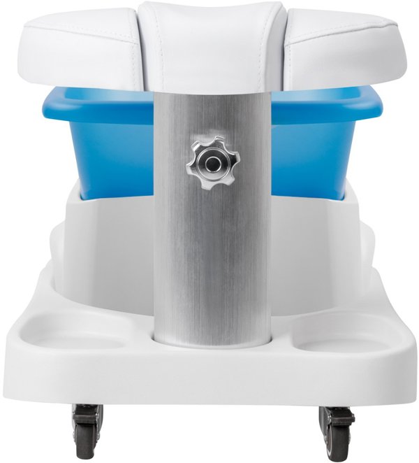 Brodzik Azzurro με μασάζ και λευκό καροτσάκι