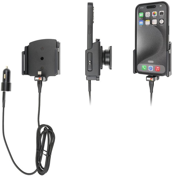Brodit Halter aktiv iPhone 17/17 Pro USB-C verstellbar