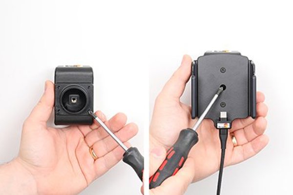 Brodit Halter aktiv iPhone 17/17 Pro USB-C verstellbar