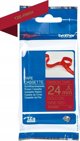 Brother TZE-RW54, PT-P900W, PT-H500, PT-P750W, PT-P950NW, PT-D600VP, PT-D800W, Gold, Thermal transfer, Red, Brother, 2.4 cm