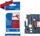 Brother TZE-RW54, PT-P900W, PT-H500, PT-P750W, PT-P950NW, PT-D600VP, PT-D800W, Gold, Thermal transfer, Red, Brother, 2.4 cm