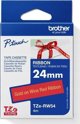 Brother TZE-RW54, PT-P900W, PT-H500, PT-P750W, PT-P950NW, PT-D600VP, PT-D800W, Gold, Thermal transfer, Red, Brother, 2.4 cm