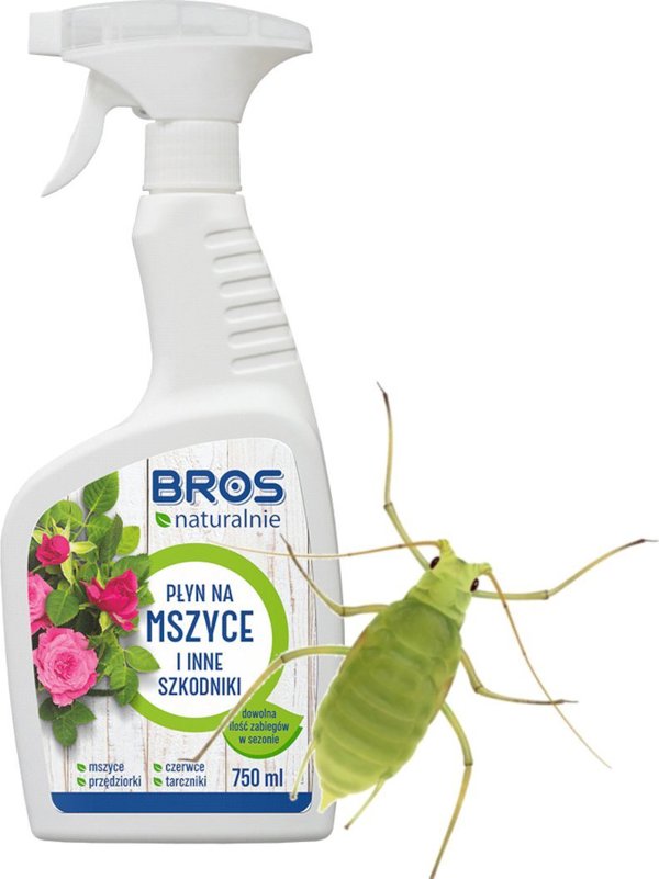 Bros Plyn na mszyce i inne szkodniki BROS Naturalnie 750ml