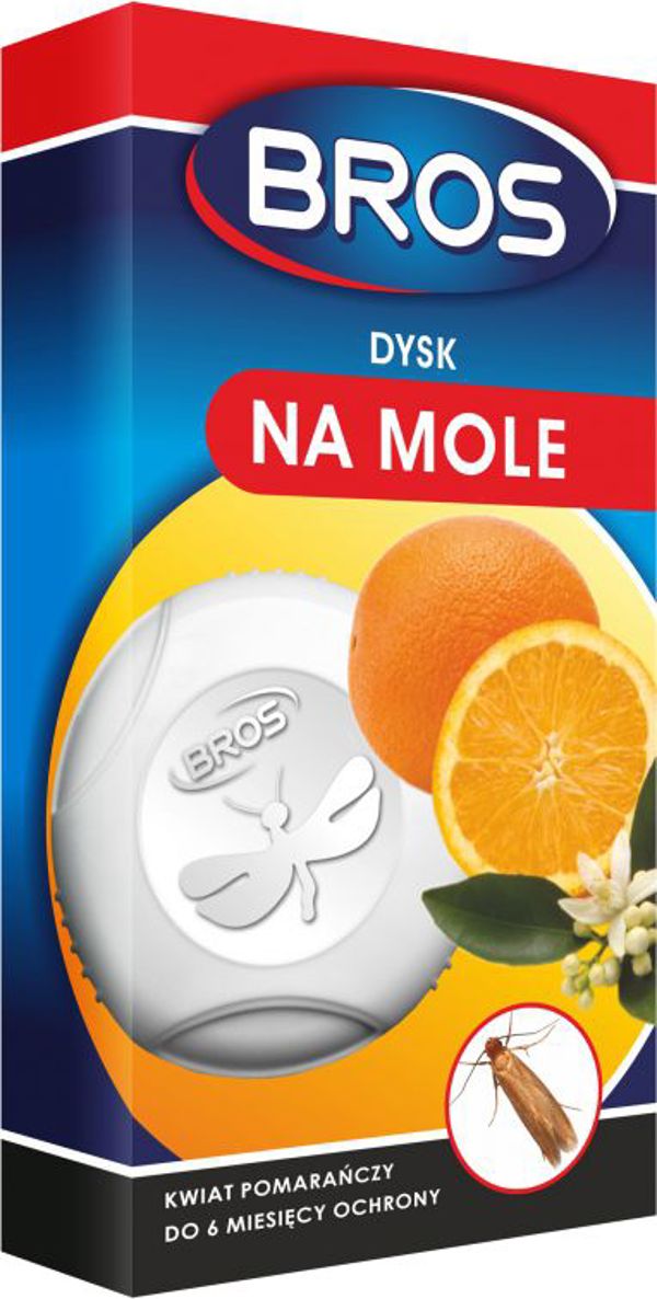 Bros Dysk na mole Kwiat pomaranczy