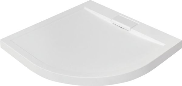 Brodzik Besco Axim Ultraslim ημικυκλικός γωνιακός 90x90 εκ. (BAX-90-NR)
