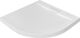 Brodzik Besco Axim Ultraslim ημικυκλικός γωνιακός 90x90 εκ. (BAX-90-NR)