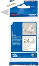 BROTHER P-Touch 24mm pink/gold ribbon tape