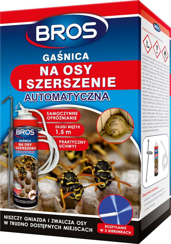 Bros Αυτόματη Πυροσβεστήρας για Σφήκες και Σφήγκες 400 ml