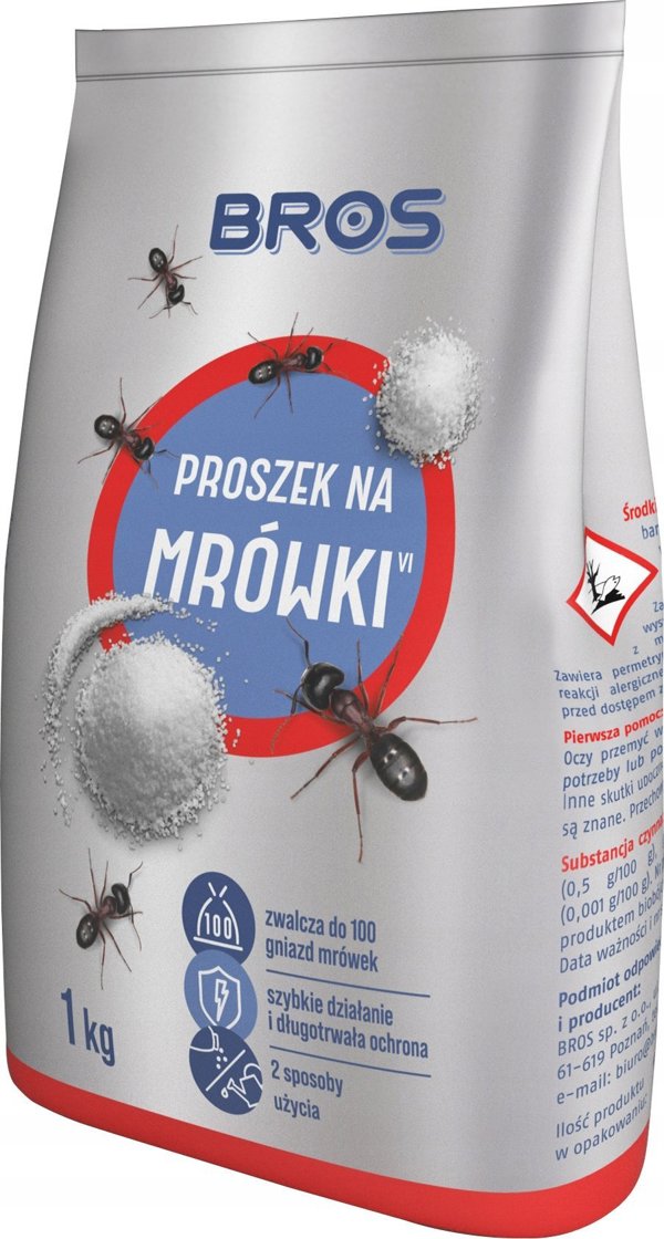 Bros Σκόνη Για Μυρμήγκια Trutka, Εντομοκτόνο Αντιμετώπισης Μυρμηγκιών 1kg