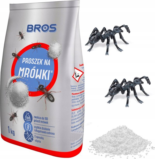 Bros Σκόνη Για Μυρμήγκια Trutka, Εντομοκτόνο Αντιμετώπισης Μυρμηγκιών 1kg
