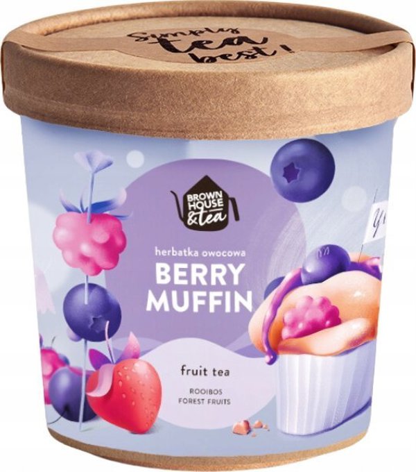 Brown House & Tea - Berry Muffin - Χύμα τσάι 50g