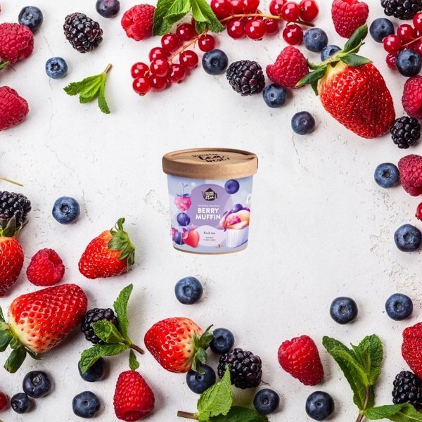 Brown House & Tea - Berry Muffin - Χύμα τσάι 50g