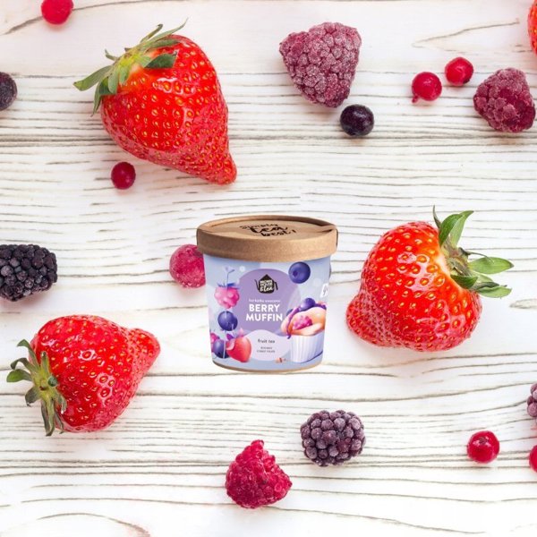 Brown House & Tea - Berry Muffin - Χύμα τσάι 50g