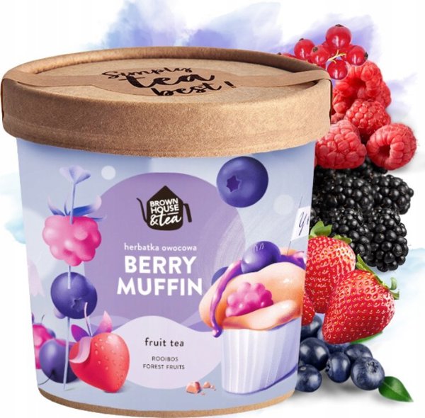 Brown House & Tea - Berry Muffin - Χύμα τσάι 50g
