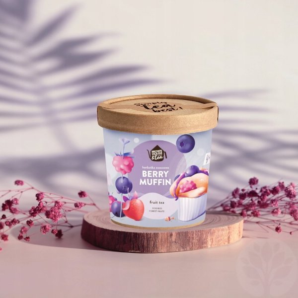 Brown House & Tea - Berry Muffin - Χύμα τσάι 50g