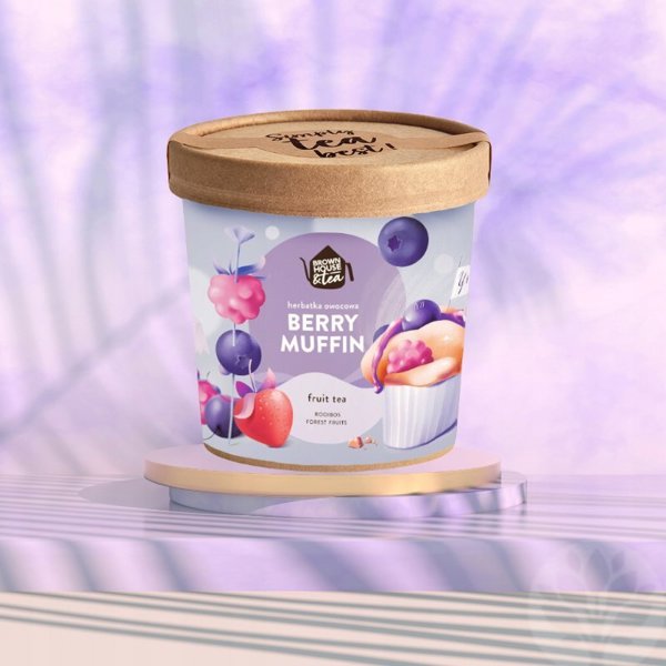 Brown House & Tea - Berry Muffin - Χύμα τσάι 50g