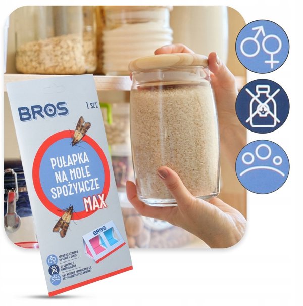 Bros Παγίδα για έντομα τροφίμων effective protection 3 μήνες