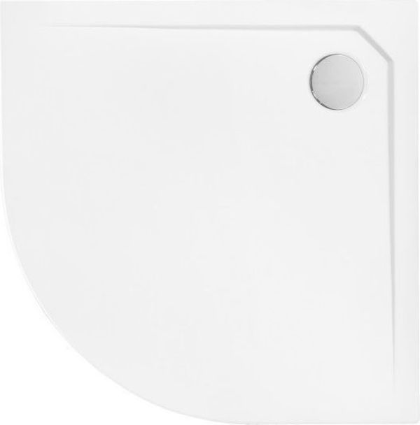 Brodzik Besco Asco Ultraslim polokragly narozny 90 cm x 90 cm (BMAS-90)