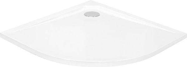 Brodzik Besco Asco Ultraslim polokragly narozny 90 cm x 90 cm (BMAS-90)