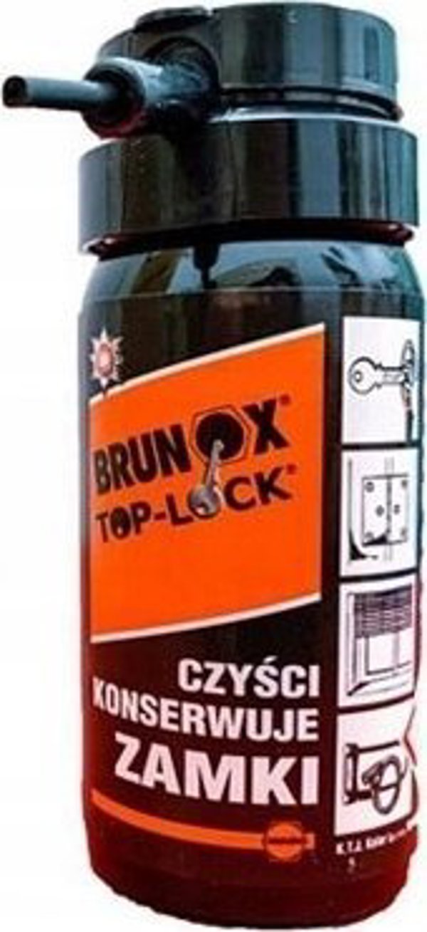 Brunox Top Lock Λιπαντικό Κλειδαριών 100ml – Spray Συντήρησης & Προστασίας