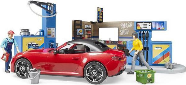 Bruder BRUDER bworld petrol station with washing area - 62111