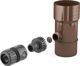 Bryza συλλέκτης βρόχινου νερού καφέ PVC 90mm (62-202)