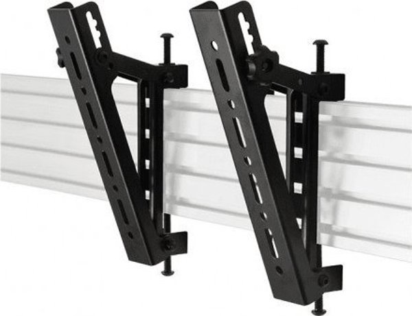 B-Tech Βραχίονες Τοποθέτησης System X BT8390-VESA200T/B για Οθόνες VESA 200 - Μαύρο