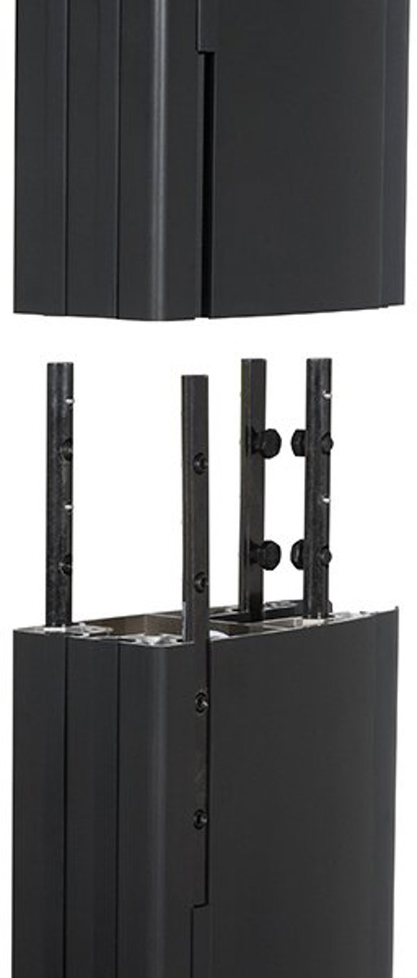 B-Tech System X - Σετ Επέκτασης για Βάσεις Οθονών, Μαύρο