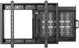 B-Tech Επιτοίχια Βάση AV BT7883/B με Συρόμενο Πλευρικό Ράφι για Αξεσουάρ