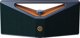 Bugani Brief Pro Φορητό Ηχείο Bluetooth - Μπλε & Πορτοκαλί