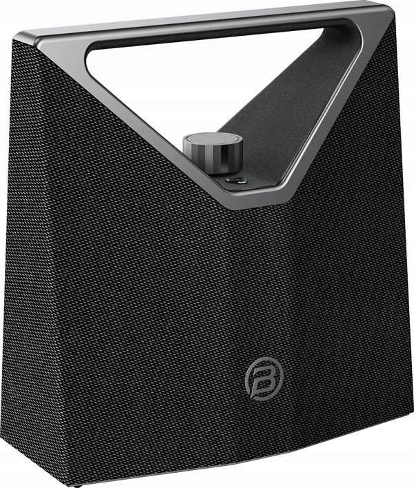 BUGANI Brief Plus - black+silver - Φορητό ηχείο Bluetooth