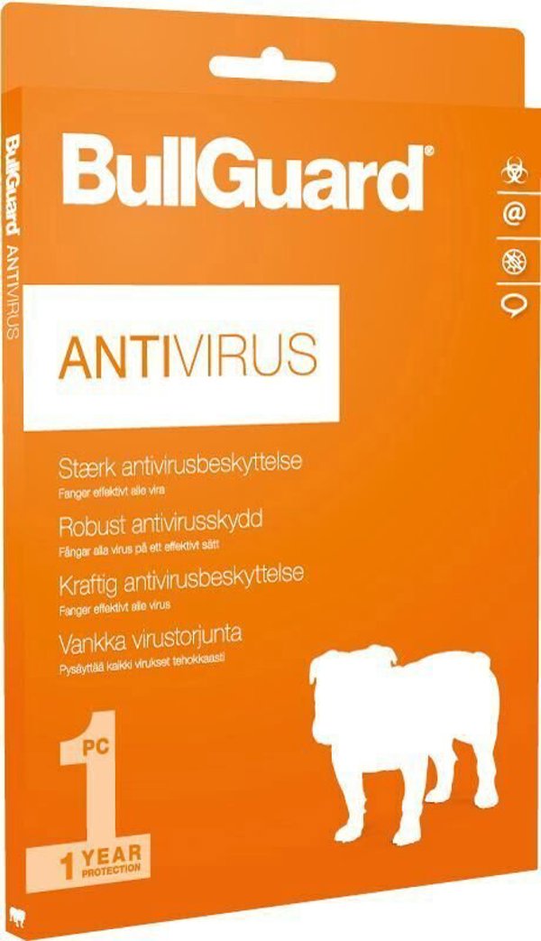 BullGuard BullGuard Antivirus - 1 license - 1 year