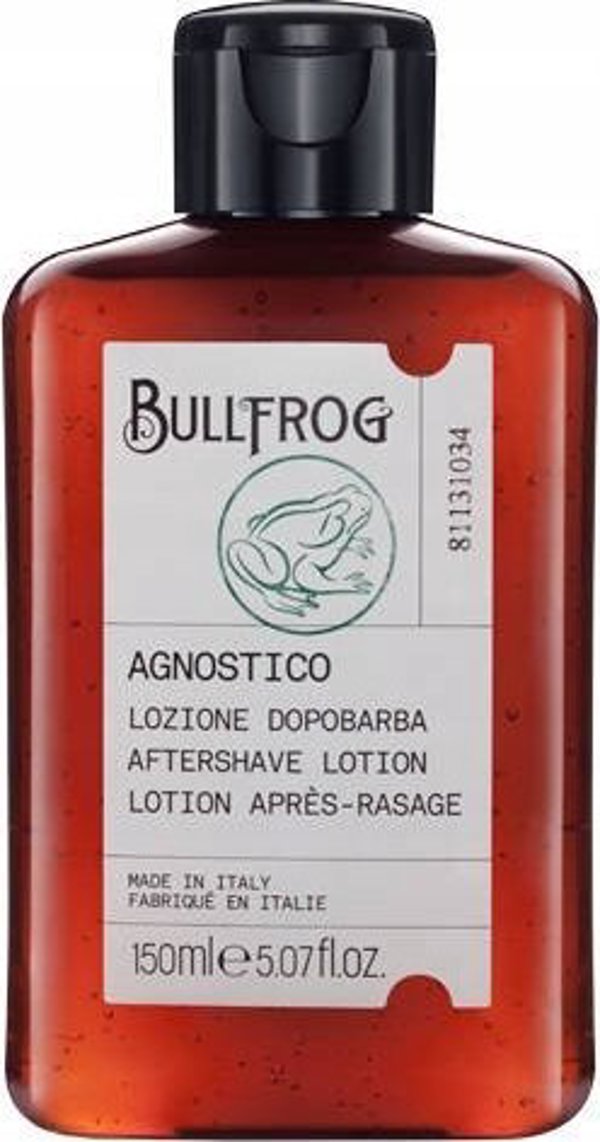 Bullfrog Agnostico Aftershave Lotion, Ενυδατικό Balsam Για Μετά Το Ξύρισμα, 100ml