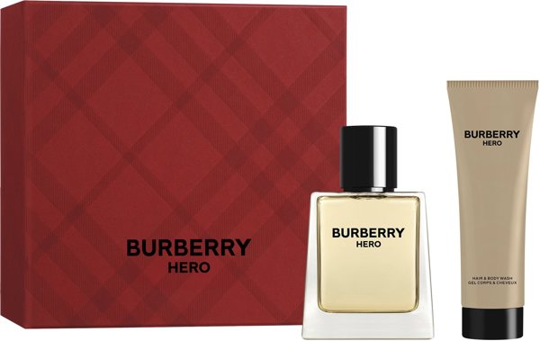 Burberry Set Burberry: Hero, Eau De Toilette, For Men, 50 ml + Hero, Shower Gel, For All Skin Types, 75 ml For Men