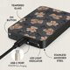 Burga Gunmetal Magnetic Powerbank - μαγνητικό powerbank 5000 mAh συμβατό με MagSafe, καλώδιο USB-C - USB-C περιλαμβάνεται (BFF)