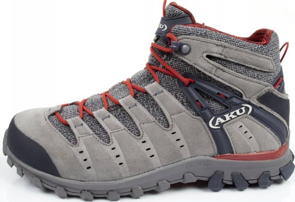 Aku M'S ALTERRA LITE MID GTX Ανδρικά Παπούτσια Trekking Γκρι/Κόκκινο 45
