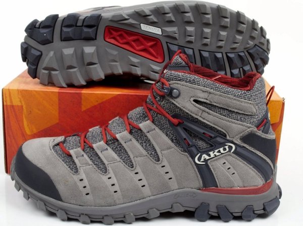 Aku M'S ALTERRA LITE MID GTX Ανδρικά Παπούτσια Trekking Γκρι/Κόκκινο 45