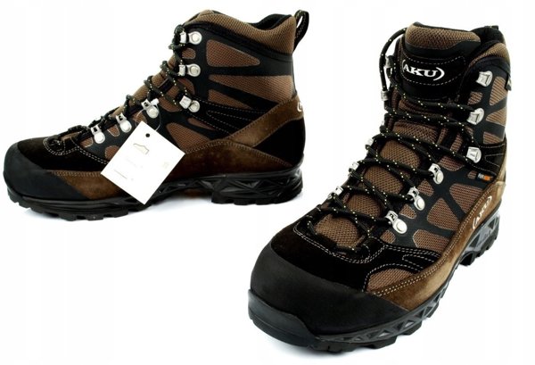 Ανδρικά ορειβατικά παπούτσια Aku MS TREKKER PRO GTX καφέ-μαύρα μέγεθος 40