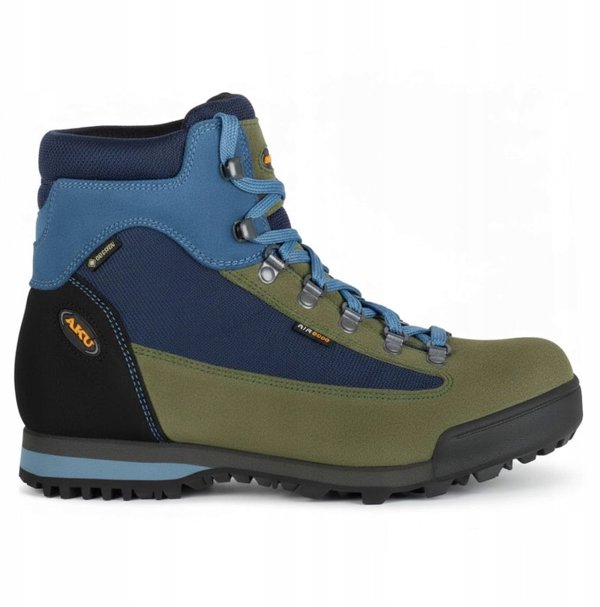 Ανδρικά ορειβατικά παπούτσια Aku U'S SLOPE ORIGINAL GTX μπλε/πράσινο, μέγεθος 41.5