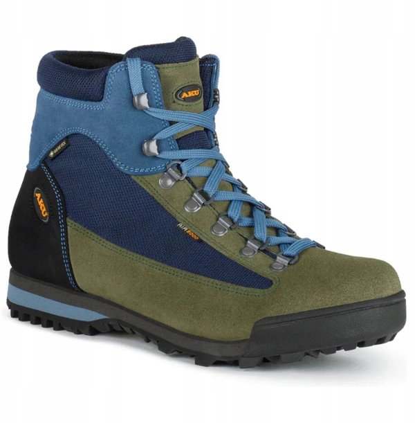 Ανδρικά ορειβατικά παπούτσια Aku U'S SLOPE ORIGINAL GTX μπλε/πράσινο, μέγεθος 41.5