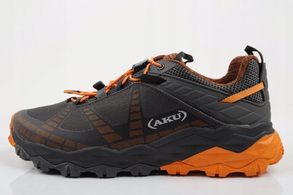 Buty trekkingowe meskie Aku MS Flyrock black orange 43