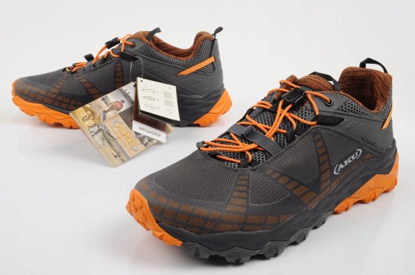 Buty trekkingowe meskie Aku MS Flyrock black orange 43