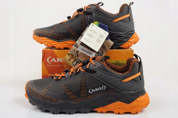 Buty trekkingowe meskie Aku MS Flyrock black orange 43