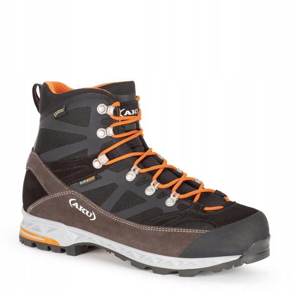 Ανδρικά παπούτσια πεζοπορίας Aku M'S TREKKER PRO GTX μαύρα/πορτοκαλί 47
