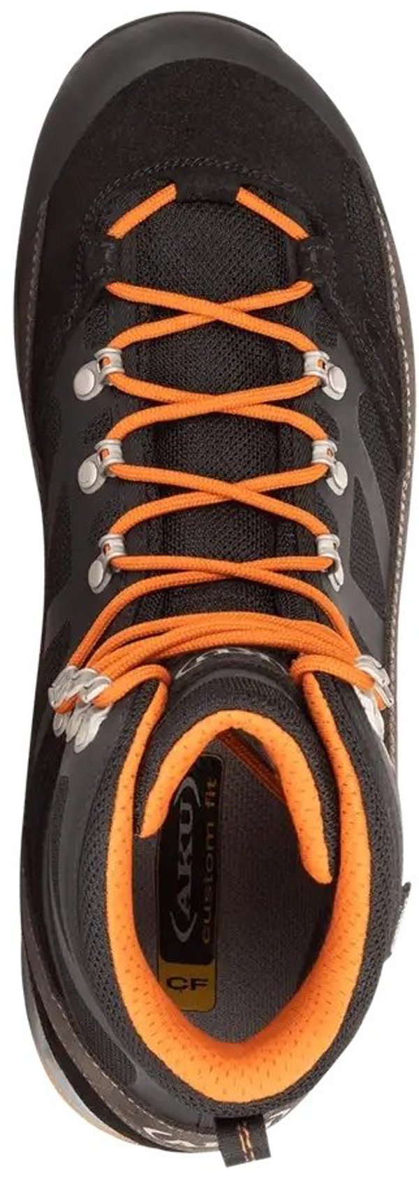 Ανδρικά παπούτσια πεζοπορίας Aku M'S TREKKER PRO GTX μαύρα/πορτοκαλί 47