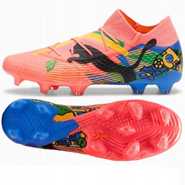 Buty Puma FUTURE 7 Ultimate NJR FGAG r 40 rozowe